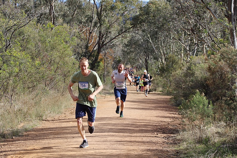 Sri Chinmoy "Ainslie Amble" 16.4km, 8.3km & 2km Trail Runs, Monday 29 May, 2023