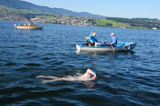 Sri Chinmoy Marathon-Schwimmen 26km