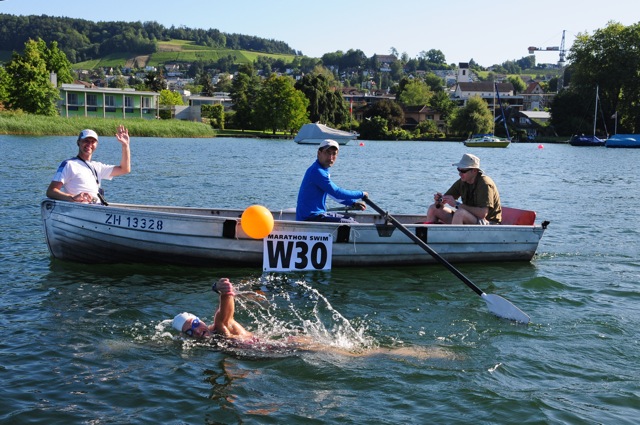 Sri Chinmoy Marathon-Schwimmen 26km